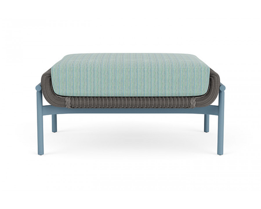 Lloyd Flanders™ Solstice Ottoman  - Pewter, Stillwater