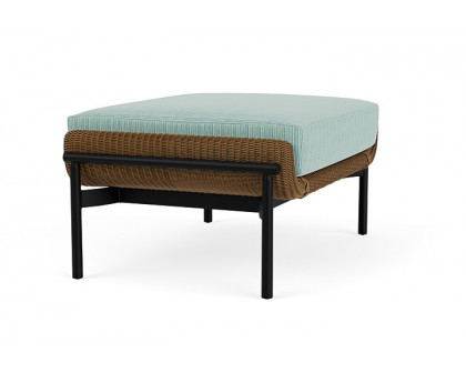 Lloyd Flanders™ Solstice Ottoman  - Hickory, Ebony