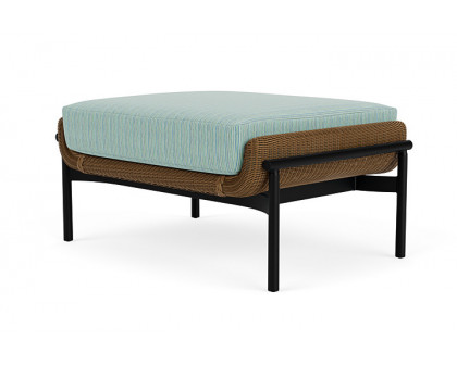 Lloyd Flanders™ Solstice Ottoman  - Hickory, Ebony