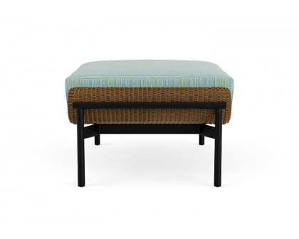 Lloyd Flanders™ Solstice Ottoman  - Hickory, Ebony