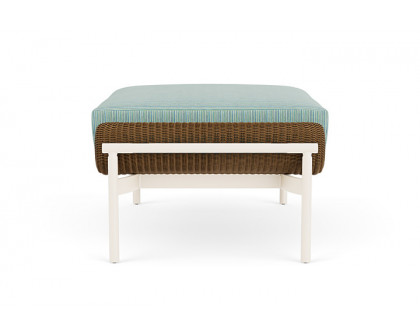 Lloyd Flanders™ Solstice Ottoman  - Hickory, Ivory