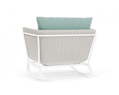 Lloyd Flanders™ Solstice Lounge Rocker - White, White