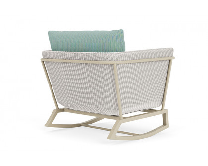 Lloyd Flanders™ Solstice Lounge Rocker - White, Linen