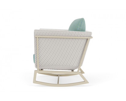 Lloyd Flanders™ Solstice Lounge Rocker - White, Linen