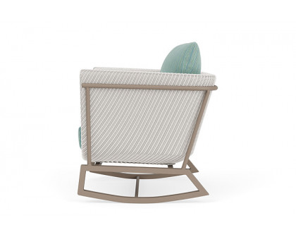 Lloyd Flanders™ Solstice Lounge Rocker - White, French Beige