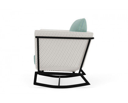 Lloyd Flanders™ Solstice Lounge Rocker - White, Ebony