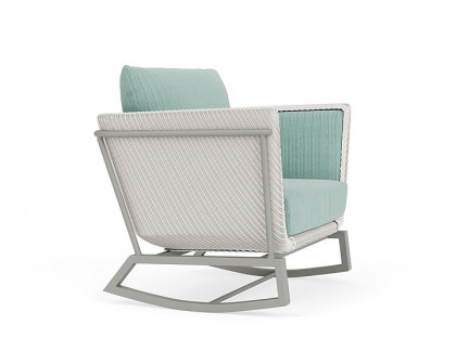 Lloyd Flanders™ Solstice Lounge Rocker - White, Platinum