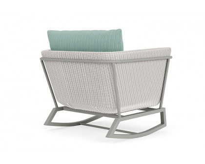 Lloyd Flanders™ Solstice Lounge Rocker - White, Platinum