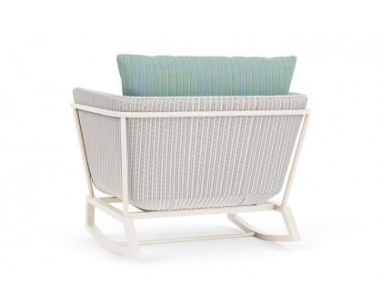 Lloyd Flanders™ Solstice Lounge Rocker - White, Ivory