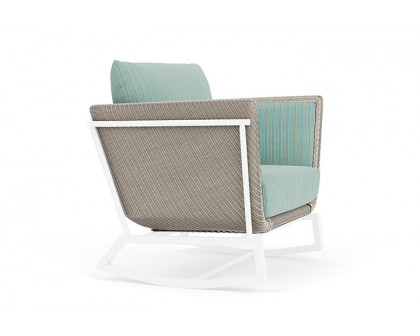 Lloyd Flanders™ Solstice Lounge Rocker - Linen, White