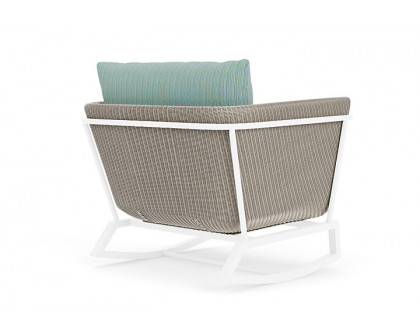 Lloyd Flanders™ Solstice Lounge Rocker - Linen, White