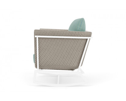 Lloyd Flanders™ Solstice Lounge Rocker - Linen, White