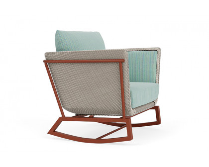 Lloyd Flanders™ Solstice Lounge Rocker - Linen, Terracotta