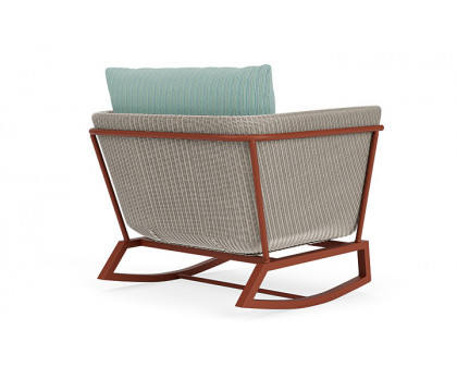 Lloyd Flanders™ Solstice Lounge Rocker - Linen, Terracotta