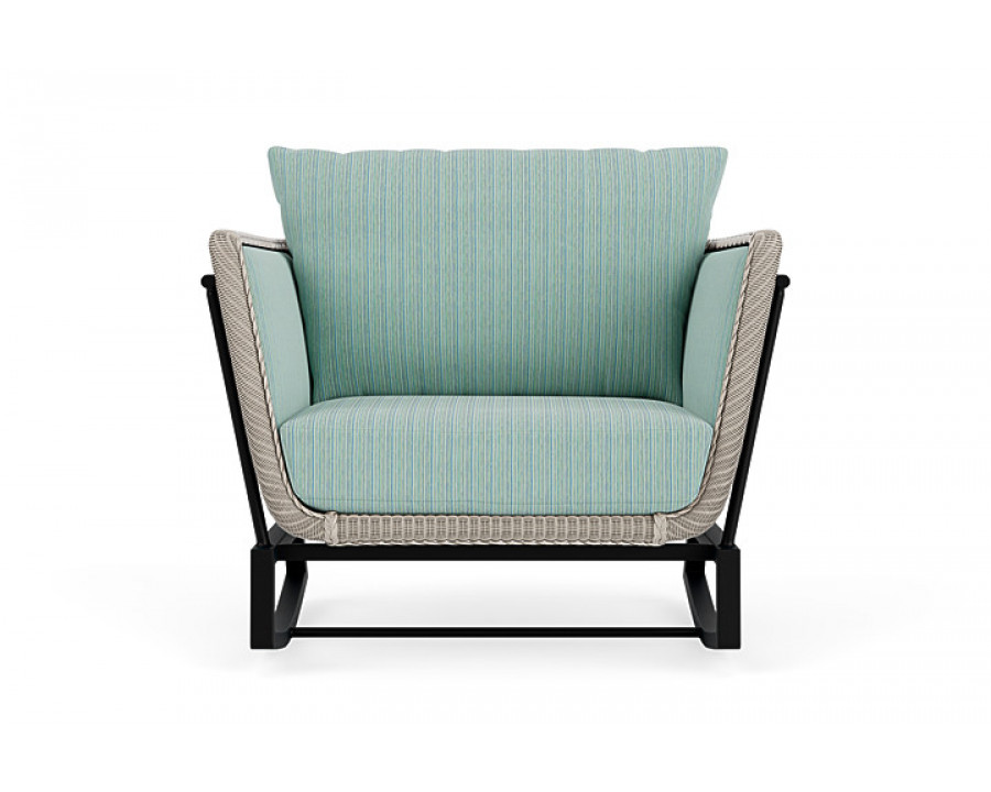 Lloyd Flanders™ Solstice Lounge Rocker - Linen, Ebony