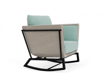 Lloyd Flanders™ Solstice Lounge Rocker - Linen, Ebony