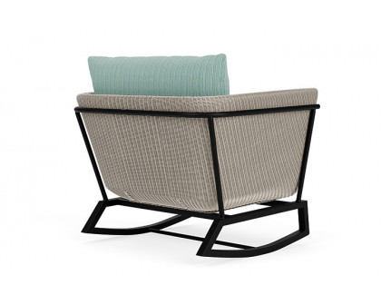 Lloyd Flanders™ Solstice Lounge Rocker - Linen, Ebony