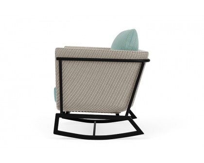 Lloyd Flanders™ Solstice Lounge Rocker - Linen, Ebony