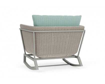 Lloyd Flanders™ Solstice Lounge Rocker - Linen, Platinum