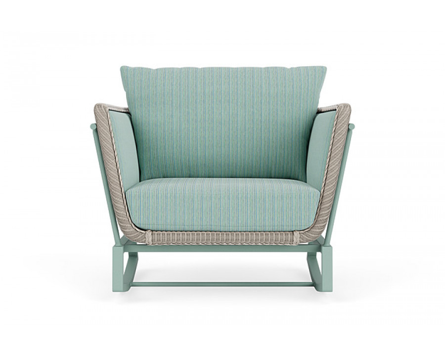 Lloyd Flanders™ Solstice Lounge Rocker - Linen, Sea Glass