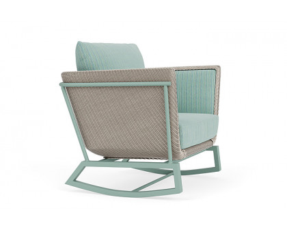 Lloyd Flanders™ Solstice Lounge Rocker - Linen, Sea Glass