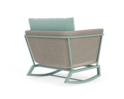 Lloyd Flanders™ Solstice Lounge Rocker - Linen, Sea Glass