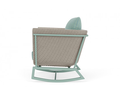 Lloyd Flanders™ Solstice Lounge Rocker - Linen, Sea Glass