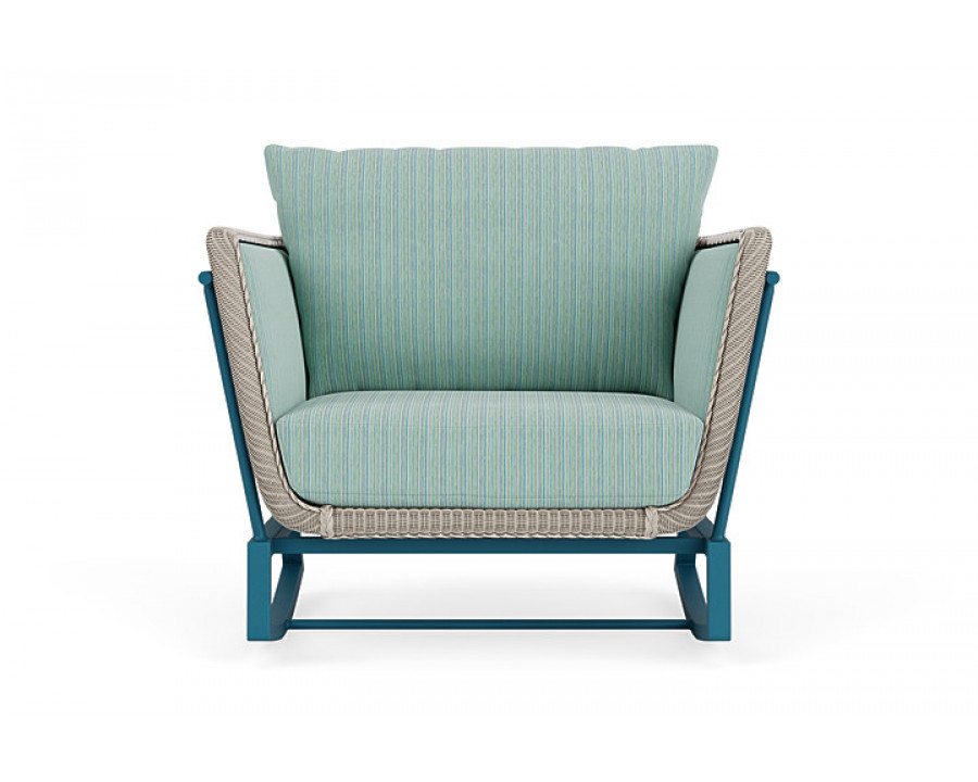 Lloyd Flanders™ Solstice Lounge Rocker - Linen, Peacock