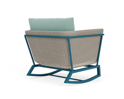 Lloyd Flanders™ Solstice Lounge Rocker - Linen, Peacock