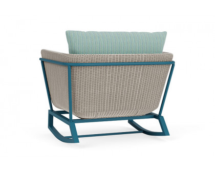 Lloyd Flanders™ Solstice Lounge Rocker - Linen, Peacock