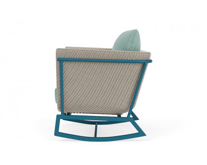 Lloyd Flanders™ Solstice Lounge Rocker - Linen, Peacock