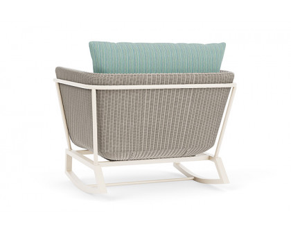 Lloyd Flanders™ Solstice Lounge Rocker - Linen, Ivory