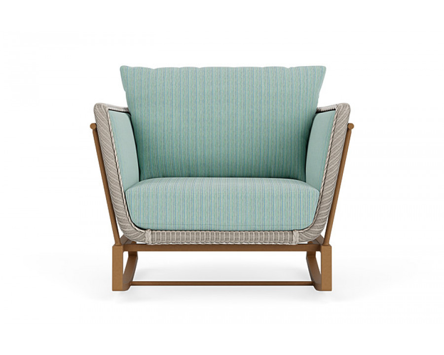 Lloyd Flanders™ Solstice Lounge Rocker - Linen, Hickory