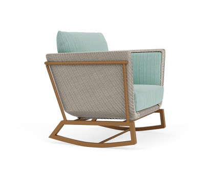 Lloyd Flanders™ Solstice Lounge Rocker - Linen, Hickory