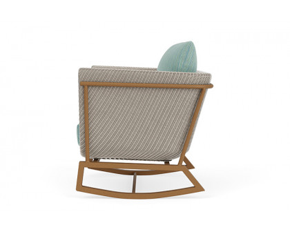 Lloyd Flanders™ Solstice Lounge Rocker - Linen, Hickory