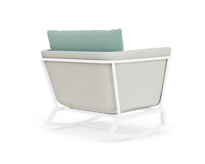 Lloyd Flanders™ Solstice Lounge Rocker - Matte White, White