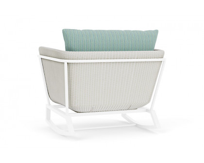 Lloyd Flanders™ Solstice Lounge Rocker - Matte White, White