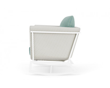 Lloyd Flanders™ Solstice Lounge Rocker - Matte White, White