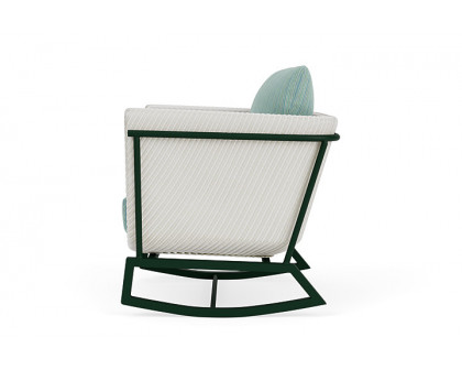 Lloyd Flanders™ Solstice Lounge Rocker - Matte White, Woodland