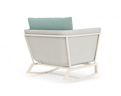 Lloyd Flanders™ Solstice Lounge Rocker - Matte White, Ivory