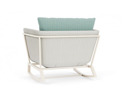 Lloyd Flanders™ Solstice Lounge Rocker - Matte White, Ivory