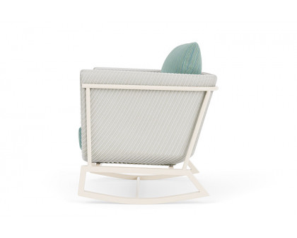 Lloyd Flanders™ Solstice Lounge Rocker - Matte White, Ivory