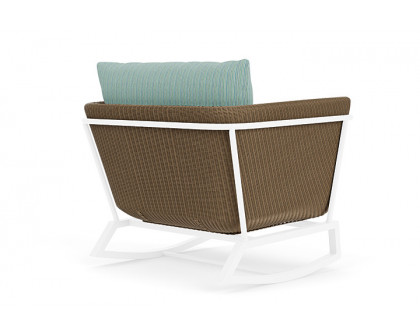 Lloyd Flanders™ Solstice Lounge Rocker - Fawn, White