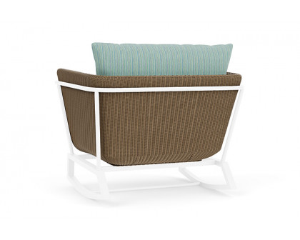 Lloyd Flanders™ Solstice Lounge Rocker - Fawn, White