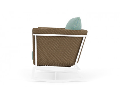 Lloyd Flanders™ Solstice Lounge Rocker - Fawn, White