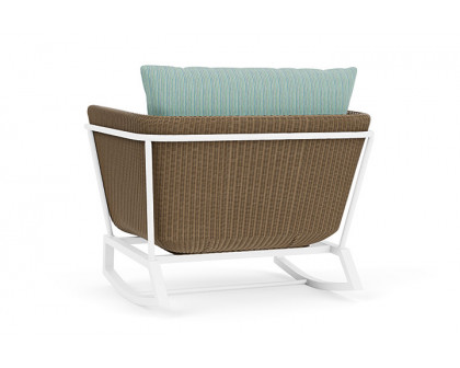 Lloyd Flanders™ Solstice Lounge Rocker - Fawn, Matte White