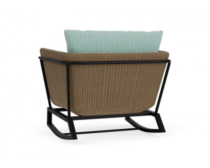 Lloyd Flanders™ Solstice Lounge Rocker - Fawn, Ebony