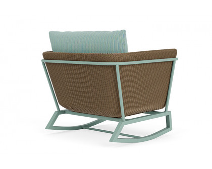 Lloyd Flanders™ Solstice Lounge Rocker - Fawn, Sea Glass