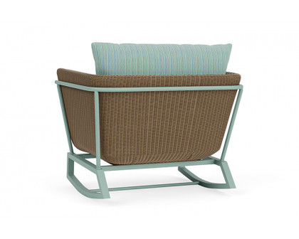 Lloyd Flanders™ Solstice Lounge Rocker - Fawn, Sea Glass