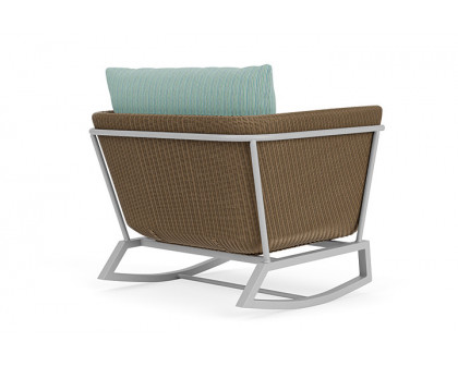 Lloyd Flanders™ Solstice Lounge Rocker - Fawn, Metallic Silver